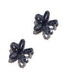 MILISTEN Mini Rhinestone Hair Claw Clips for Women Girls - 2pcs Flower Shape Non-Slip Jaw Clips - Buy Online on GoSupps.com
