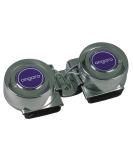 Ongaro Mini Compact Twin Horn - 12V | Loud & Reliable Marine Horn - Buy Online on GoSupps.com