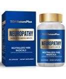 Nerve Savior for Neuropathy - Advanced Nerve Health Blend with 600mg Alpha Lipoic Acid & Benfotiamine - 120 Capsules | Fast International Shipping - Buy Online on GoSupps.com