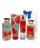 Bath & Body Works Poppy 4-Piece Deluxe Gift Set Perfect Holiday Gift with Body Lotion Shower Gel Body Cream & Fragrance Mist - Buy Online on GoSupps.com