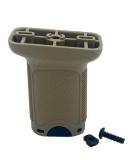 HOUSON Airsoft Front Grip - Ergonomic Tactical Vertical Grip for 20mm Picatinny Rail - Sand Color - Buy Online on GoSupps.com