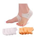 Buy Tangger 4 Pairs Silicone Heel Cups & Socks | Heel Pain Relief & Protection | Best for Achilles Tendinitis | Men & Women - Buy Online on GoSupps.com