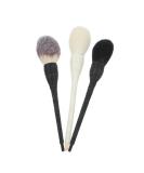 FRCOLOR 3pcs Travel Makeup Brush Set - Powder Foundation Stippling & Large Brushes for Flawless Application | Perfect for On-the-Go Beauty - Buy Online on GoSupps.com