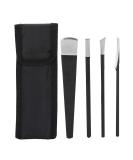4pcs Pedicure Knife Set - ANGGREK Corn Foot Callus Remover Dead Skin & Cuticle File Rasp for Smooth Feet - Buy Online on GoSupps.com