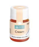 Squires Kitchen Cream Food Colouring Paste - 20g | Concentrated Colour for Sugarpaste, Fondant, Buttercream & More - Buy Online on GoSupps.com