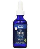 Ionic Iodine Supplement | Potassium Iodide for Hormones, Nervous System, Skin & Immunity | Non GMO, Vegan, Gluten Free | 2oz - 225mcg/serving - Buy Online on GoSupps.com