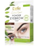 Delia Cosmetics Brow Powder - Natural Herbal Eyebrow Coloring in Brown | 20 Applications for Thickened Darkened Eyebrows | Complete 4g Pack - Shop Now! - Buy Online on GoSupps.com