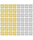 MenYiYDS Dreadlocks Accessories - 100pcs Pearl Adjustable Aluminum Hair Beads (Gold & Silver) for Stylish Woven Hairstyles | International Shipping Available - Buy Online on GoSupps.com