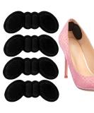 6 Pairs Anti-Slip Heel Pads for Loose Shoes | Comfort Cushions & Inserts for Women - Prevent Heel Pain & Blisters (Black - Buy Online on GoSupps.com