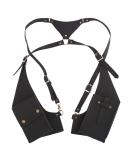 Neween Anti-Theft Hidden Underarm Shoulder Bag Wallet PU Leather Concealed Pack Safety Double Shoulder Armpit Bag Adjustable Tactical Holster Bag for Outdoor - Buy Online on GoSupps.com