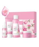 Sakura Facial Care Gift Set for Teenage Girls - Preppy Skincare Kit with Cleanser, Toner, Serum, Face Cream, and Eye Cream - All Skin Types - Women's Gift Sets (Gift Box) - Buy Online on GoSupps.com