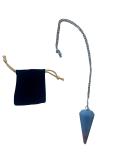 Anhydrite Crystal Pendulum | Hexagonal Vintage Wishing Rod for Chakra Reiki & Wicca Meditation - Buy Online on GoSupps.com