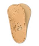 Tacco Nova Orthotic Inserts | German-Made 3/4 Length Leather Insoles for Arch Support & Comfort | Size 44 EUR/US M11 - Buy Online on GoSupps.com