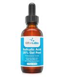 Salicylic Acid 20% Gel Peel - Alcohol-Free Formula with Tee Tree Oil and Green Tee Extract - Professional Grade Chemical Face Peel for Acne Treatment - Beta Hydroxy Acid - 1 Bottle of 1 fl oz - Buy Online on GoSupps.com