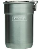 Stanley Adventure Camp Cook Set - 24oz Kettle with 2 Ceramic Cups - Stainless Steel Camping Cookware with Vented Lids & Foldable + Locking Handle - Lightweight Cook Pot for Backpacking/Hiking/Camping Two Cup Cook Set (3 Pieces) - Buy Online on GoSupps.com