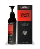 Bakscape 2.0 Shave Soap for Men | Smooth & Moisturizing Formula 6oz | International Shipping Available - Buy Online on GoSupps.com