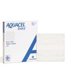 AQUACEL Extra Hydrofiber 6x6 Dressing - Soft, Absorbent Non-Woven Wound Dressing - Box of 5 - Buy Online on GoSupps.com