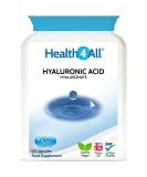 Health4All Hyaluronic Acid 140mg 60 Capsules (V) Highest Molecular Weight 1.0-.1.5 Million Daltons for Skin Radiant Hair and Joints. 60 Count (Pack of 1) - Buy Online on GoSupps.com