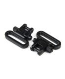 GUGULUZA 2 PIECE 2.54cm quick release sling swivel QD sling swivel for rifle sling and screw wooden post - Buy Online on GoSupps.com