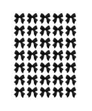 100 Pieces 3D Nail Bowknot Mini Butterfly Bow Ties Nail Charms Flatback Nail Art Resin Decoration for Nail Manicure Accessories Women Girls (Black) - Buy Online on GoSupps.com