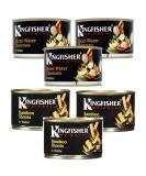 Kingfisher Sliced Water Chestnuts In Water 225g x3 With Bamboo Shoots In Water 225g x3 (6 Pack Mixed Bundle) - Buy Online on GoSupps.com