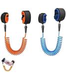 Locisne 2 Pack Baby Anti-Lost Belt - Kids Safety Wrist Link Leash Harness 1.8m Blue & Orange for Toddlers - Buy Online on GoSupps.com