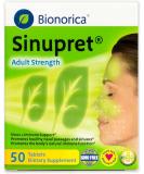Sinupret Bionorica Sinus Immune Support Adult Strength - 50 Tablets - Buy Online on GoSupps.com