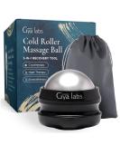 Gya Labs Cold massage scooter 3-in-1 recreation tool for cryotherapy heat therapy & aromatherapy-massage ball for back-muscle roller ball-Massage ball for face & cold therapy Ball - Buy Online on GoSupps.com