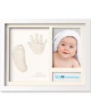 KeaBabies Baby Footprint Kit - Hand and Footprint Keepsake Frame - Ideal Baby Shower Gift - Personalized Baby Print Kit - Registry Essential (Alpine White) - Buy Online on GoSupps.com