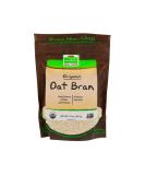 NOW Foods Natural Oat Bran - 14 oz | High-Quality Fiber-Rich Superfood - Buy Online on GoSupps.com