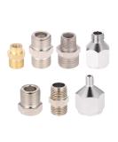 7pcs Professional Airbrush Adaptor Kit for Air Compressor & Hose - Buy Online on GoSupps.com