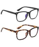 COOLOO Blue Light Blocking Gaming Glasses | Anti Glare, Headache Relief, Blue Light Filter | Lightweight & Fashionable | 15-black+tortoise - Buy Online on GoSupps.com