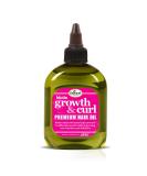 Difeel Biotin Growth & Curl Hair Oil 7.1 oz - Promotes Hair Growth and Defines Curls - Buy Online on GoSupps.com
