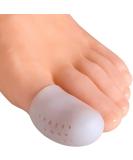 PEDIMEND Silicone Gel Breathable Toe Cover for Blister and Calluses (1PAIR) - Big Toe Protectors - for Missing or Ingrown Toenails - Protect Bruised or Black Toenail - Unisex - Foot Care - Buy Online on GoSupps.com