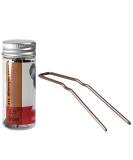 Buy WalBryka U Shaped Metal Hair Pins (12pcs 2.5inch Brown) - Portable Hair Accessories for Women - International Shipping Available - Buy Online on GoSupps.com
