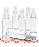 2oz Mini Spray Bottles - Travel Size Plastic Hand Spritzer for Liquids | Refillable Alcohol Spray with Funnel and Labels - Buy Online on GoSupps.com