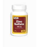 Rugby Zinc Sulfate 220mg Tablets - 100 Count, White - UPC 005362450012 - Buy Online on GoSupps.com