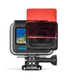 SANDMARC Aqua Dive Filter Pack for GoPro Hero 11, Mini 10 & 9 Black - Red, Magenta, Yellow Filters - Diving, Scuba & Snorkel Accessories - Buy Online on GoSupps.com