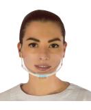 Buy 4 Boxes of Clear Transparent Sanitary Masks (20 Masks) - Anti-Fog Face Shields for Permanent Makeup & Catering - Reusable Spit Guards | International Shipping Available - Buy Online on GoSupps.com
