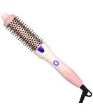 K&K 1.25 Inch Heated Curling Comb Ceramic Tourmaline Ionic Curling Iron Volumizing Brush Quick Heating Makes Hair Silky Smooth Dual Voltage Travel-Friendly Straightening Comb Round Design - Buy Online on GoSupps.com