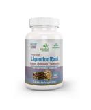 Ayushya Liquorice Root Capsules - 60 Natural Capsules with Yastimadhu, Mulethi, Jethimadh - Buy Online on GoSupps.com