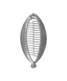 Silver Glitter Banana Clip Hair Comb - 4.5 Inch Hair Clincher - Buy Online on GoSupps.com