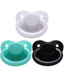LittleforBig Bigshield Gen-I Pacifier 3 Pack - Black/White/Green - Buy Online on GoSupps.com