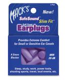Mack's Ear Care Slim Fit Soft Foam Earplugs - 30 Count International Shipping Available - Buy Online on GoSupps.com