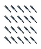 20 Pack Double Ended Electric Shaver Cleaning Brushes - Replacement Razor Cleaner - Black - Buy Online on GoSupps.com