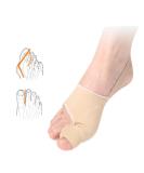 Bunion Corrector for Women & Men | Big Toe Straightener & Orthopedic Splint for Hallux Valgus | Comfortable & Breathable Day/Night Support - Buy Online on GoSupps.com