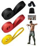 Victoper Resistance Bands Set for Strength Training & Fitness - Yellow/Red/Black Bands for Men & Women - Exercise Bands with Various Resistance Levels - Buy Online on GoSupps.com