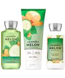 Shop the Bath & Body Works Cucumber Melon Gift Set - Body Cream, Shower Gel & Lotion - Buy Online on GoSupps.com