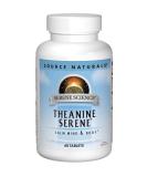 Source Naturals Theanine Serene 60 Tablets - Buy Online on GoSupps.com