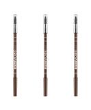 Catrice Eye Brow Stylist Pencil - Brown 3 Pack (No. 040 Don't Let Me Brow'n) | Premium Eyes Make-Up with Brushes - International Shipping Available - Buy Online on GoSupps.com